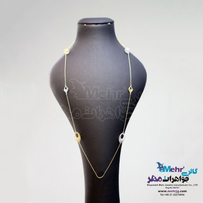 Gold Necklace on clothes - Lace design-MM0517